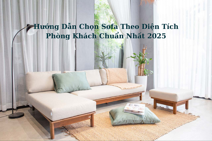 Hướng Dẫn Chọn Sofa Theo Diện Tích Phòng Khách Chuẩn Nhất 2025